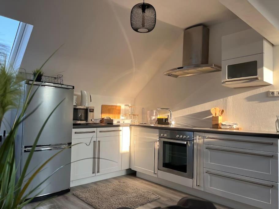 5Minuten Von Der City Entfernte Wohnung Mit Parkpl Bielefeld Dış mekan fotoğraf